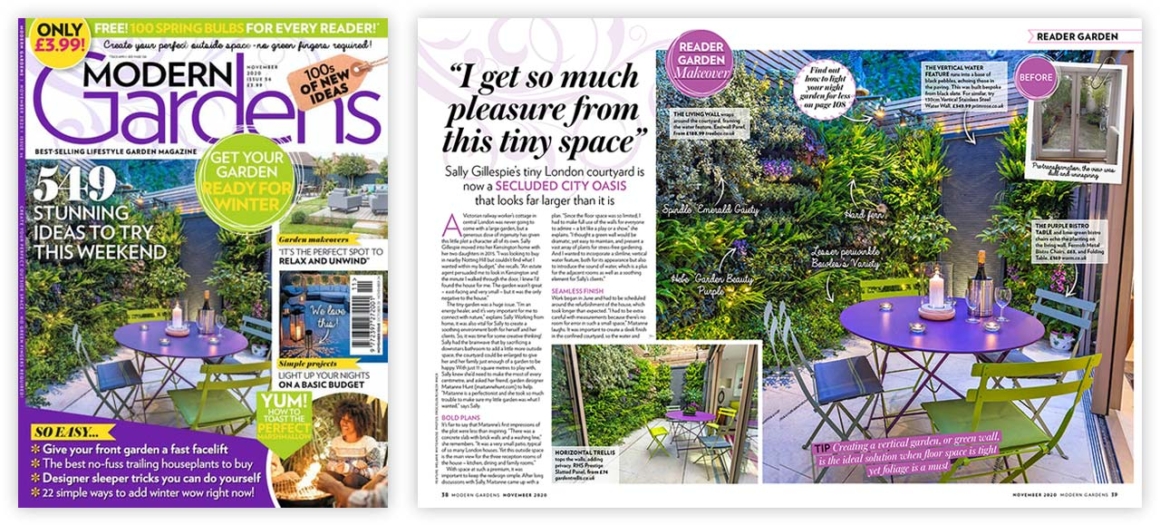 Modern Gardens Readers Garden featuring Kelso Place Modern Gardens Readers Garden featuring Kelso Place