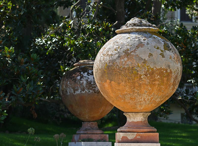Provence garden ornamental detail