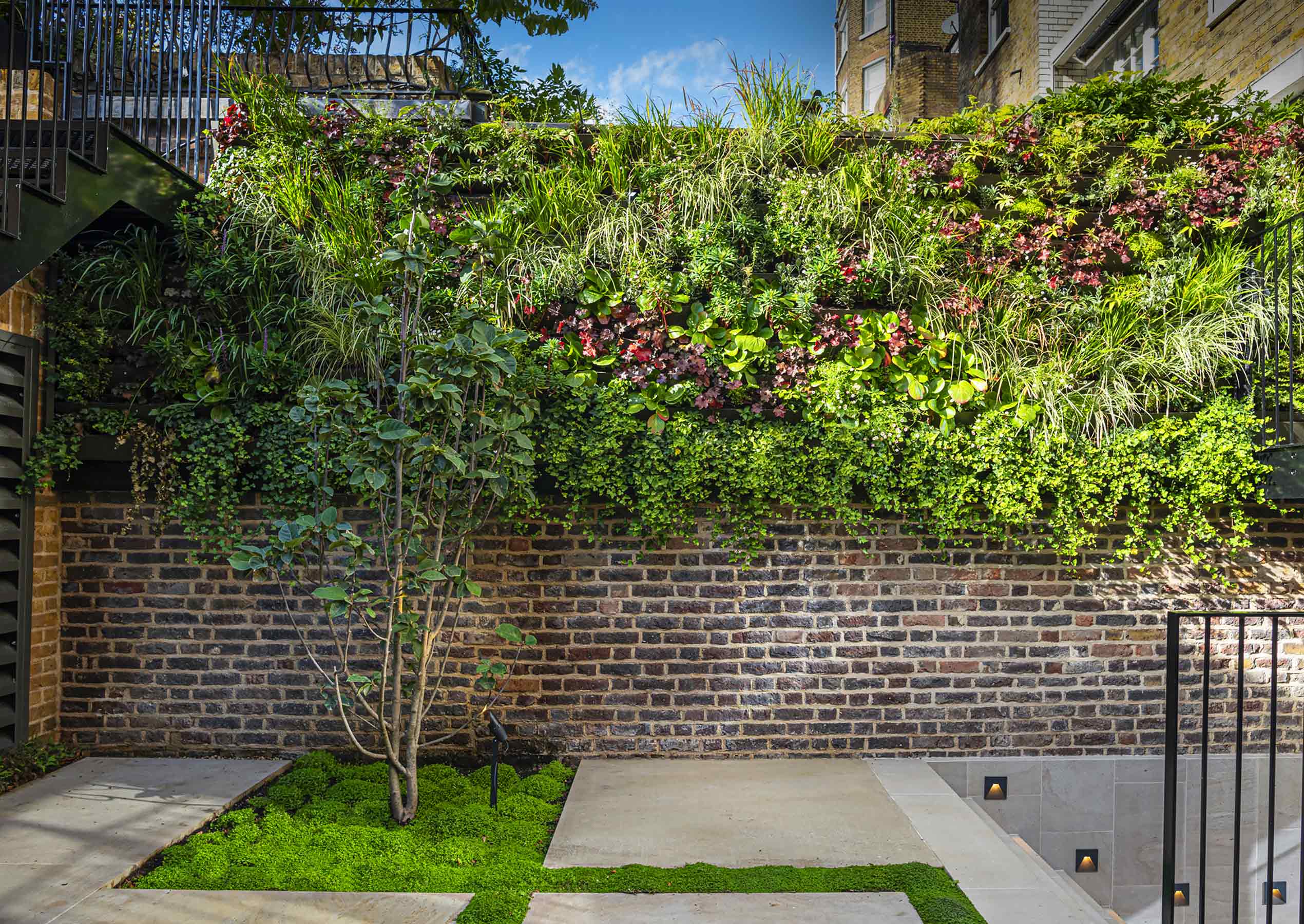 Contemporary Kensington Courtyard by Maitanne Hunt